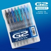 image:imagePilot G2 Premium Gel Roller Pens G2 Boost Red Pens Pack The Colors of Energy 8 Pack Pouch Fine Point 07 mm AssortedAssorted Blue