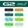image:imagePilot G2 Premium Gel Roller Pens G2 Boost Red Pens Pack The Colors of Energy 8 Pack Pouch Fine Point 07 mm AssortedAssorted Green