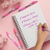 image:imagePilot G2 Premium Gel Roller Pens G2 Boost Red Pens Pack The Colors of Energy 8 Pack Pouch Fine Point 07 mm AssortedAssorted Pink