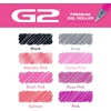 image:imagePilot G2 Premium Gel Roller Pens G2 Boost Red Pens Pack The Colors of Energy 8 Pack Pouch Fine Point 07 mm AssortedAssorted Pink
