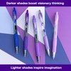 image:imagePilot G2 Premium Gel Roller Pens G2 Boost Red Pens Pack The Colors of Energy 8 Pack Pouch Fine Point 07 mm AssortedAssorted Purple