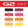 image:imagePilot G2 Premium Gel Roller Pens G2 Boost Red Pens Pack The Colors of Energy 8 Pack Pouch Fine Point 07 mm AssortedAssorted Red