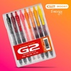 image:imagePilot G2 Premium Gel Roller Pens G2 Boost Red Pens Pack The Colors of Energy 8 Pack Pouch Fine Point 07 mm AssortedAssorted Red
