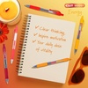 image:imagePilot G2 Premium Gel Roller Pens G2 Boost Red Pens Pack The Colors of Energy 8 Pack Pouch Fine Point 07 mm AssortedAssorted Red