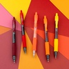 image:imagePilot G2 Premium Gel Roller Pens G2 Boost Red Pens Pack The Colors of Energy 8 Pack Pouch Fine Point 07 mm AssortedAssorted Red
