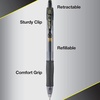 image:imagePilot G2 Premium Refillable amp Retractable Rolling Ball Gel Pens Bold Point Bold Gel Pens 10 mm Black Ink 4PackBlack 4 Count Pack of 2