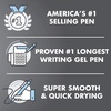 image:imagePilot G2 Premium Refillable amp Retractable Rolling Ball Gel Pens Fine Point 07 mm 6 Black amp 4 Blue Ink Pens 10PackAssorted