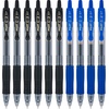 image:imagePilot G2 Premium Refillable amp Retractable Rolling Ball Gel Pens Fine Point 07 mm 6 Black amp 4 Blue Ink Pens 10PackBlack  Blue