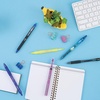 image:imagePilot G2 Premium Refillable amp Retractable Rolling Ball Gel Pens Fine Point 07 mm 6 Black amp 4 Blue Ink Pens 10PackBlack