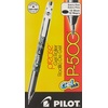image:imagePilot Precise P700 Gel Ink Rolling Ball Stick Pens Extra Fine Point 05mm Black Ink Pens 12 Count Pack of 1Black