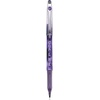image:imagePilot Precise P700 Gel Ink Rolling Ball Stick Pens Marbled Barrel Fine Point 07 mm Purple Pack of 12
