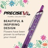 image:imagePilot Precise Premium Rolling Ball Pens Floral Collection Extra Fine Point 05 mm 7 Pack UltraSmooth Writing Assorted Designs