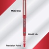 image:imagePilot Precise V5 Capped Liquid Ink Rolling Ball Pens Extra Fine Point 05 mm Red Pack of 88 Count Pack of 1