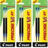 image:imagePilot Precise V5 RT Liquid Ink Refills Extra Fine Point 05 mm Black Pack of 2Blue