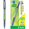 image:imagePilot Precise V5 Rollerball Pens Extra Fine Point 05 mm Blue Pens Blue Pack of 12  Ideal for School Journaling amp Office WritingBlue