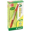 image:imagePilot Precise V5 Rollerball Pens Extra Fine Point 05 mm Blue Pens Blue Pack of 12  Ideal for School Journaling amp Office WritingRed