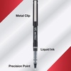 image:imagePilot Precise V5 Rollerball Pens Extra Fine Point 05 mm Blue Pens Blue Pack of 14  Ideal for School Journaling amp Office WritingBlack