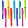image:imagePilot Precise V5 Rollerball Pens Extra Fine Point 05 mm Blue Pens Blue Pack of 14  Ideal for School Journaling amp Office WritingBlue