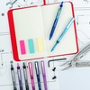 image:imagePilot Precise V7 Capped Liquid Ink Rollerball Pens Fine Point 07 mm Blue Ink Pens Pack of 8  Ideal for School Journaling amp Office Writing