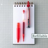 image:imagePilot Precise V7 RT Refillable amp Retractable Liquid Ink Rollerball Pens Red Ink Pens Fine Point 07 mm 12Pack  Ideal for School Journaling and Office WritingRed