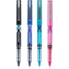 image:imagePILOT Precise V5 Stick Deco Collection Liquid Ink Rolling Ball Stick Pens Extra Fine Point 05mm BlackBlueTurquoisePink Inks 4Pack 388064 Count Pack of 1