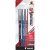 image:imagePILOT Precise V5 Stick Liquid Ink Rolling Ball Stick Pens Extra Fine Point 05mm Blue Ink 2Pack 25002BlackBlueRed