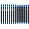image:imagePilot FriXion Synergy Clicker Erasable Refillable Retractable Gel Ink Pens Extra Fine Point 05 mm Pack of 14 Blue FriXion Erasable Pens 05  Ideal for School amp Office WritingBlue