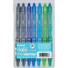 image:imagePilot FriXion Vibe Clicker Premium Erasable Gel Ink Pens Find Your DreamGlow Vibe Uplifting amp Dreamy Colors 7 Pack Fine Point 07 mm Assorted PinkPurple InksZenFocus
