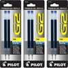 image:imagePilot G2 Gel Ink Pen Refills Fine Point 07mm Blue Ink 6 Refills