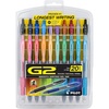 image:imagePilot G2 Premium Refillable and Retractable Rolling Ball Colored Gel Pens Fine Point 07mm Assorted Fashion Color Inks 20PackAssorted Fashion