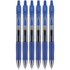 image:imagePilot G2 Retractable Rollerball Gel Pens Fine Point 07mm Blue Ink 6 Count