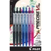 image:imagePilot Precise Premium Rolling Ball Pens Floral Collection Extra Fine Point 05 mm 7 Pack UltraSmooth Writing Assorted Designs