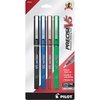 image:imagePilot Precise V5 Capped Liquid Ink Rollerball Pens Extra Fine Point Ink Pens 05 mm Colored Pens Assorted Colors Pack of 4  Ideal for School Journaling amp Office Writing