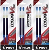 image:imagePilot Precise V5 RT Liquid Ink Refills Extra Fine Point 05 mm Black Pack of 6Blue