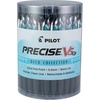 image:imagePilot Precise V5 RT Refillable amp Retractable Rolling Ball Pens Extra Fine Point Pens 05 mm Assorted Pack of 7  Ideal for School Journaling amp Office WritingBlack 48
