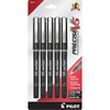 image:imagePilot Precise V5 Rollerball Pens Extra Fine Point 05 mm Red Pens Pack of 5  Ideal for School Journaling amp Office WritingBlack