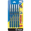 image:imagePilot Precise V7 Capped Liquid Ink Rollerball Pens Fine Point 07 mm Blue Ink Pens Pack of 5  Ideal for School Journaling amp Office WritingBlue