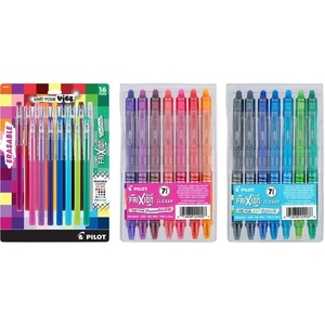 image:imagePILOT FriXion Vibe Collection 16pk Colorsticks 7pk ZenFocus Clicker 7pk Dreamglow Clicker Assorted InksVibe Collection