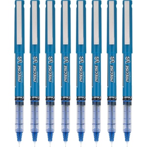 image:imagePilot Precise V5 Capped Liquid Ink Rolling Ball Pens Extra Fine Point 05 mm Red Pack of 81 Count Pack of 8