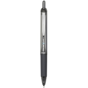 image:imagePilot Precise V7 RT Refillable amp Retractable Liquid Ink Rollerball Pens Red Ink Pens Fine Point 07 mm 12Pack  Ideal for School Journaling and Office WritingBlack