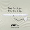 image:imagePILOT G2 Premium Gel Roller Pens G2 Edge White Sensory Writing Experience 12ct box Fine Point 07 mmWhite