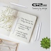 image:imagePILOT G2 Premium Gel Roller Pens G2 Edge White Sensory Writing Experience 12ct box Fine Point 07 mmWhite