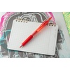 image:imagePILOT Precise Gel BeGreen Refillable amp Retractable Rolling Ball Pens Fine Point Black Ink 12Pack 15001Red