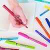image:imagePILOT Precise V5 RT Refillable amp Retractable Liquid Ink Rolling Ball Pens Extra Fine Point 05mm Blue 8Pack 15328Blue