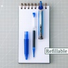 image:imagePILOT Precise V5 RT Refillable amp Retractable Liquid Ink Rolling Ball Pens Extra Fine Point 05mm Blue 8Pack 15328Blue