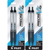 image:imagePILOT Precise V7 RT Refillable amp Retractable Liquid Ink Rolling Ball Pens Fine Point 07mm Black Ink 3Pack 26058Black