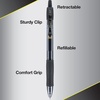 image:imagePilot G2 Pens Premium Refillable and Retractable Rolling Ball Gel Pens Fine Point 07mm Black Ink 20PackAssorted Colors