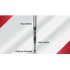 image:imagePilot Precise Grip Liquid Ink Rolling Ball Stick Pens Precise Grip Pens Assorted Colors Ink 10mm 7PackPrecise V5