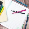 image:imagePilot Precise Grip Liquid Ink Rolling Ball Stick Pens Precise Grip Pens Assorted Colors Ink 10mm 7PackPrecise V5