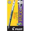 image:imagePilot Precise P700 Gel Ink Rolling Ball Stick Pens Fine Point 07mm Blue Ink Pens 12PackBlack